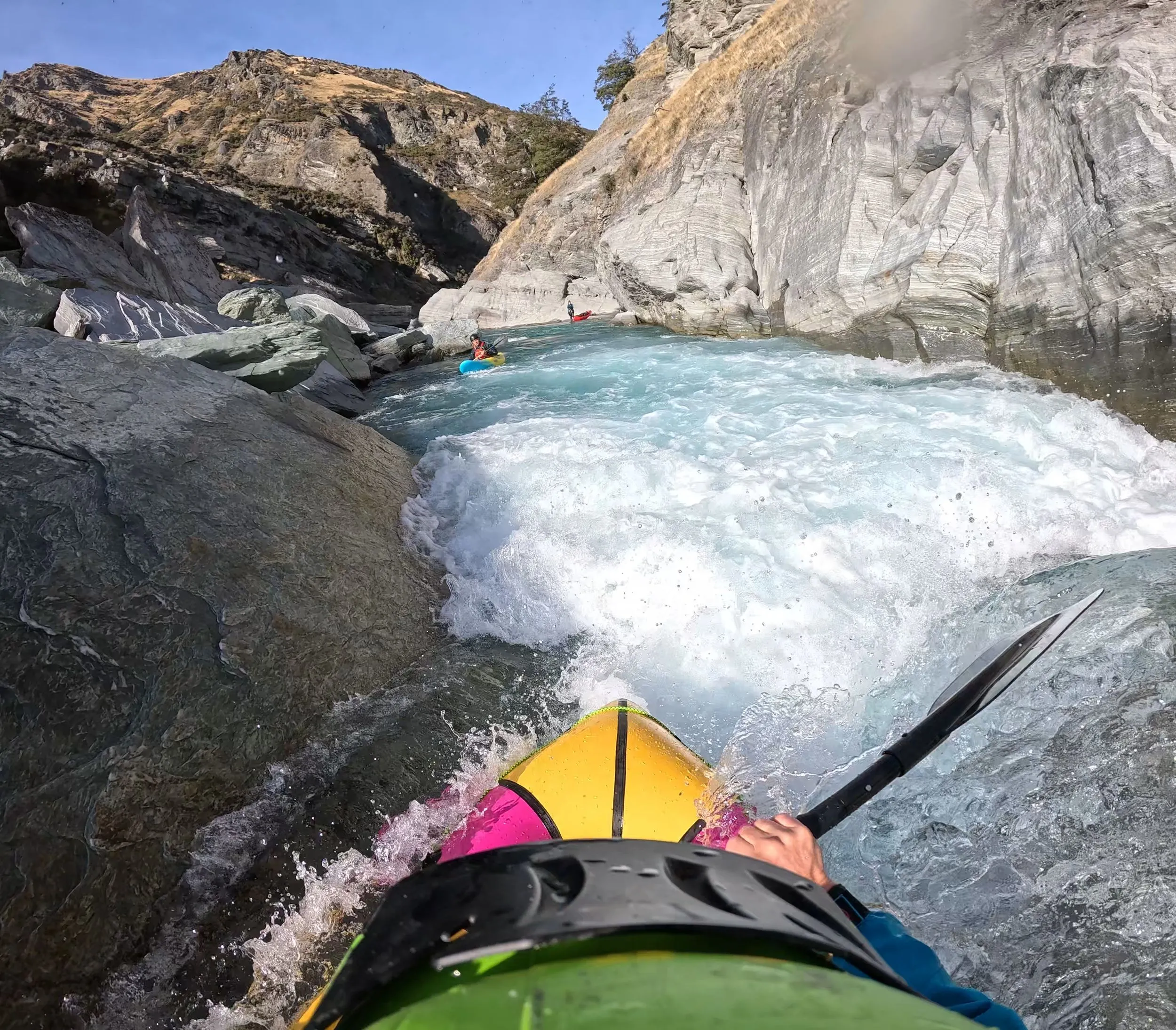 Packrafting the Lower Shotover